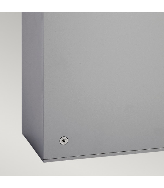 Borne de jardin Namsos Aluminium 65 Cm