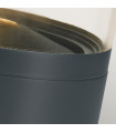 Borne de jardin Stavanger Graphite 28 Cm