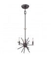 Chandelier Carnegie Bronze occidental 31
