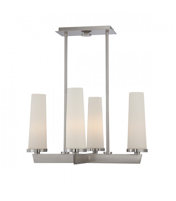 Chandelier Chelsea Loft Nickel brossé 52,1 Cm