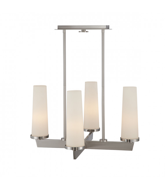 Chandelier Chelsea Loft Nickel brossé 52,1 Cm