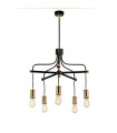 Chandelier Douille Laiton noir / poli 48