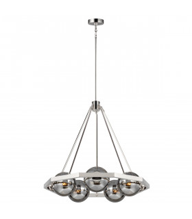 Chandelier Harper Nickel poli 77