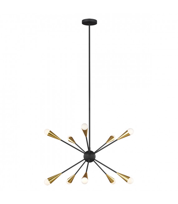 Chandelier Jax Minuit Noir 42
