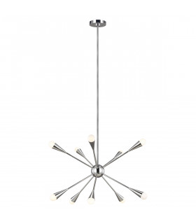 Chandelier Jax Nickel poli 42