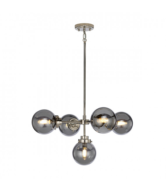 Chandelier Kula Nickel poli 34