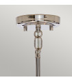 Chandelier Kula Nickel poli 48,1 Cm
