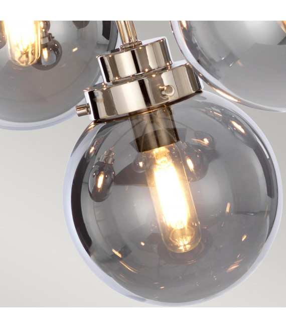 Chandelier Kula Nickel poli 48,1 Cm