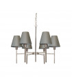 Chandelier Lucerne Nickel brossé 44