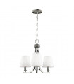 Chandelier Pave Nickel poli 40