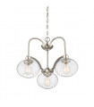 Chandelier Trilogy Nickel brossé 42,2 Cm