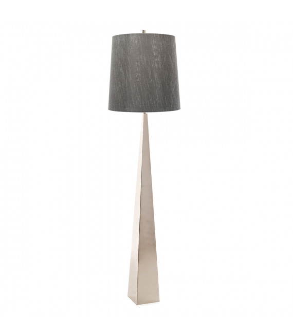 Lampadaire Ascent Nickel poli 181 Cm
