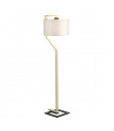 Lampadaire Axios Base en métal peint à la crème et gris foncé 161 Cm