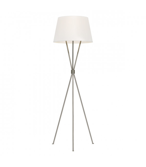 Lampadaire Penny Nickel poli 139