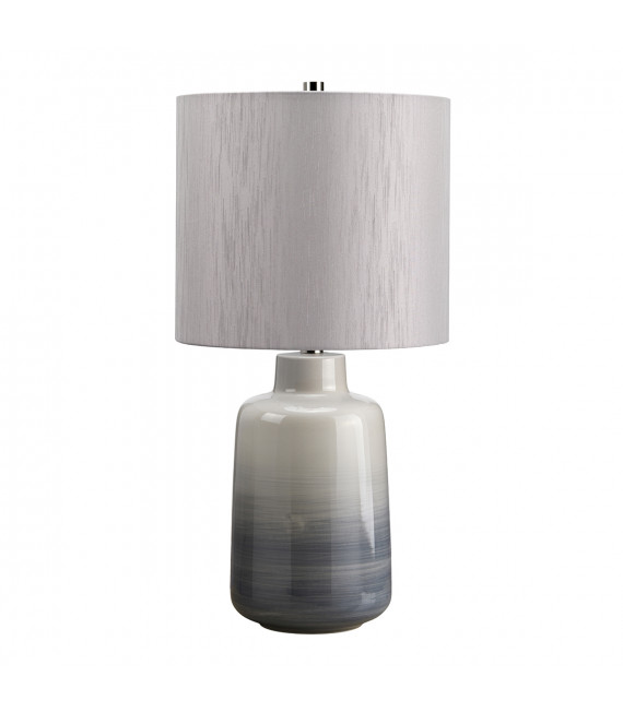 Lampe de table Bacari Bleu et gris 61 Cm