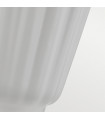 Lampe de table Bexley Laiton blanc / brossé 30 Cm