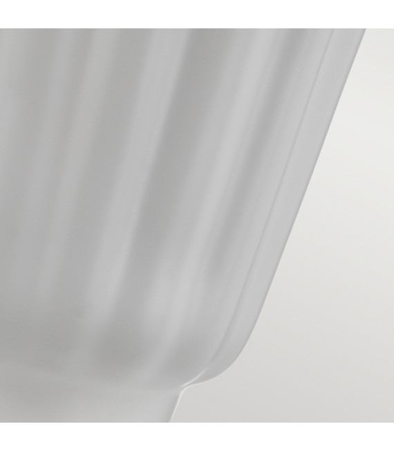 Lampe de table Bexley Nickel blanc / poli 30 Cm