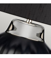 Lampe de table Bexley Nickel noir / poli 30 Cm