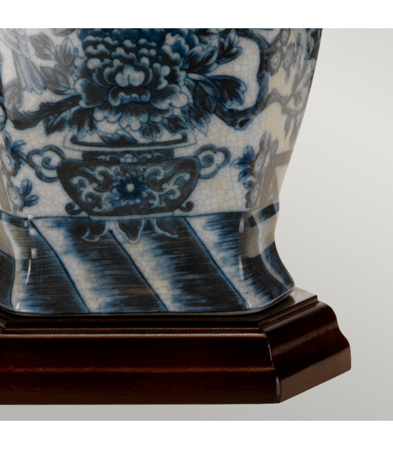 Lampe de table Blue Hex Bleu