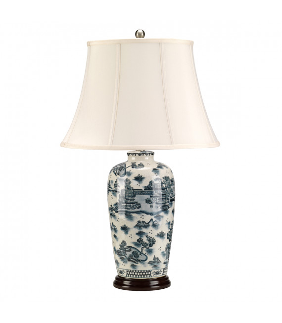 Lampe de table Blue Traditional Bleu 73 Cm