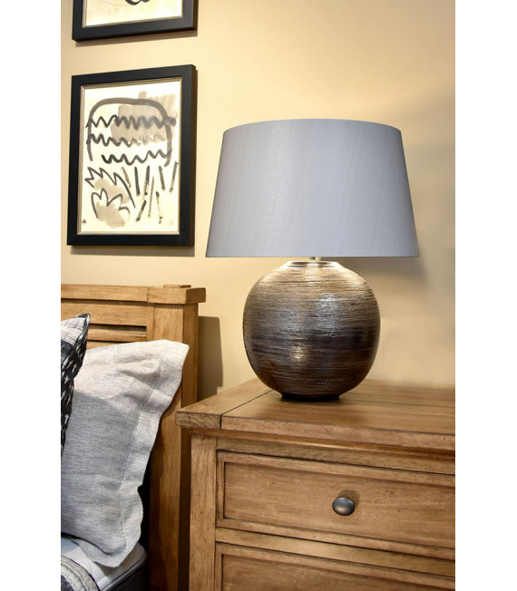 Lampe de table Caesar Argent 43 Cm