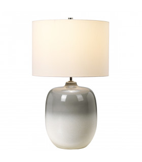 Lampe de table Chalk Farm Gris clair / craie blanche 61