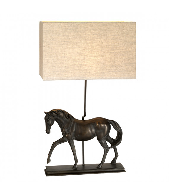 Lampe de table Dorado Bronze patine 77 Cm