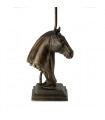 Lampe de table Eclipse Bronze patine 38 Cm