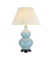Lampe de table Harbin bleu 64 Cm