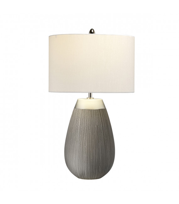 Lampe de table Harrow Argent 30 Cm