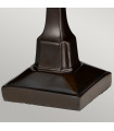 Lampe de table Holmes Bronze vintage 30,5 Cm