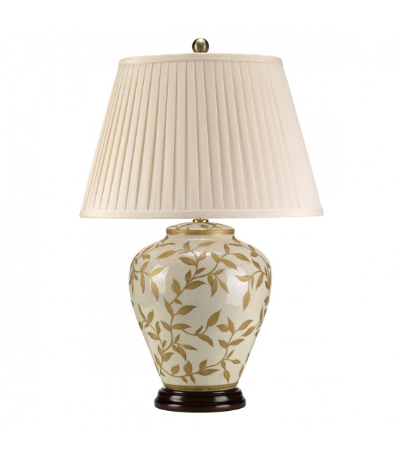 Lampe de table Leaves Brown Gold Brun et or 62 Cm