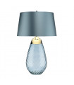 Lampe de table Lena Table bleu teintée bleu teintée 74 Cm
