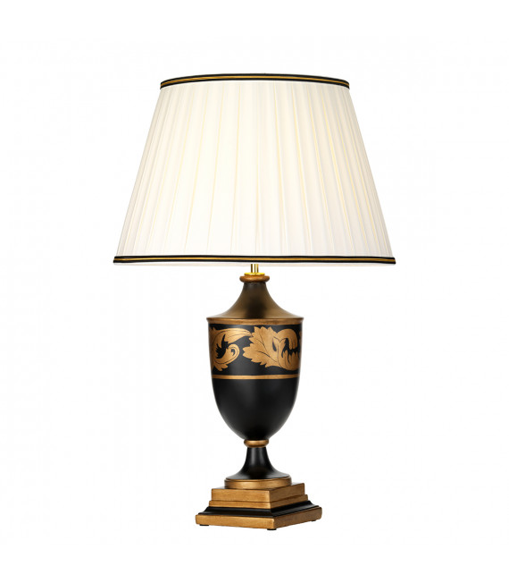 Lampe de table Narbonne Noir et or 68 Cm