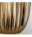 Lampe de table Newham Bronze céramique / ombre de perles 66,7 Cm
