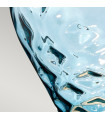 Lampe de table Samara Verre teinté bleu 51 Cm