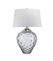 Lampe de table Samara Verre teinté de fumée 51 Cm