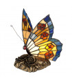 Lampe de table Tiffany Animal Lamps Bronze architectural 23 Cm
