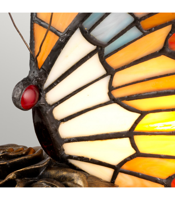 Lampe de table Tiffany Animal Lamps Bronze architectural 23 Cm