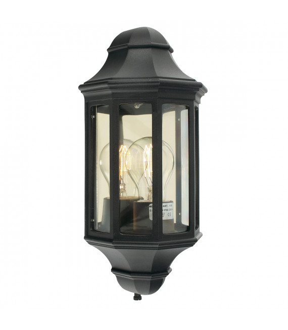 Lanterne de jardin Malaga Mini Noir 33 Cm