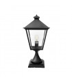 Lanterne de jardin Turin Grande Noir 64 Cm