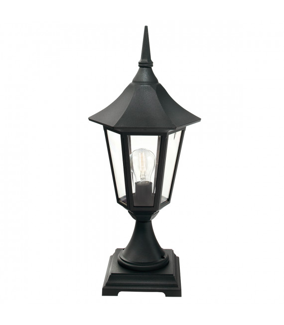Lanterne de jardin Valencia Noir 56 Cm