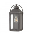 Lanterne murale Anchorage Zinc vieilli