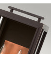Lanterne murale Sutcliffe Bronze frotté d'huile / cuivre