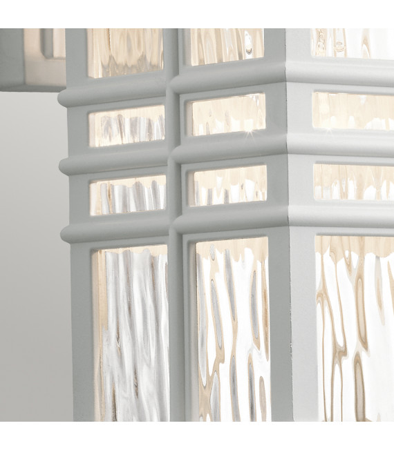 Lanterne murale de jardin Beacon Square blanc 30,2 Cm