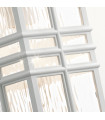 Lanterne murale de jardin Beacon Square blanc 35,9 Cm