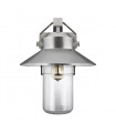 Lanterne murale de jardin Boynton Acier brossé peint 39 Cm
