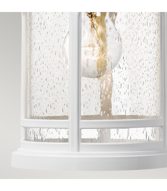 Lanterne murale de jardin Marblehead blanc 34,2 Cm