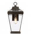 Lanterne murale de jardin Ravine Bronze occidental 51 Cm