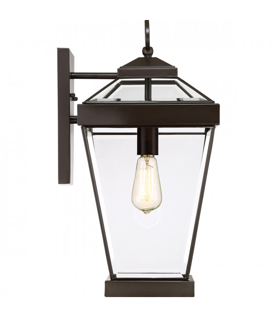 Lanterne murale de jardin Ravine Bronze occidental 51 Cm